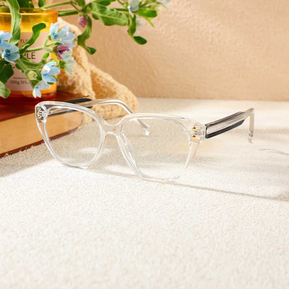 Occhiali da Vista Commons Cat Eye Chiaro 