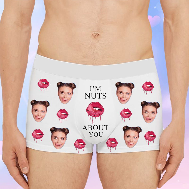 顔写真 似顔絵 男性用 下着 パンツ カスタマイズ