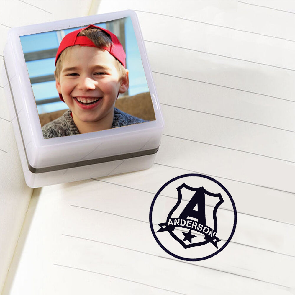 Custom Stamps Notebook Labels Back to School Gifts for Kids