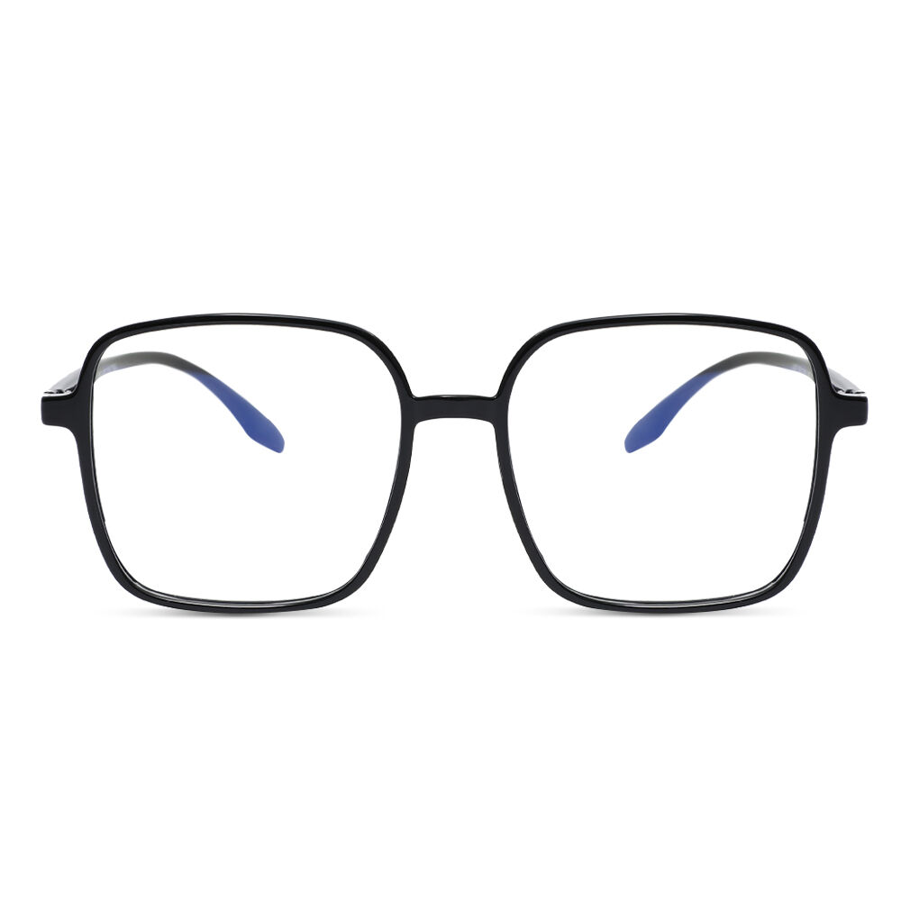 Visiona Square Black Glasses