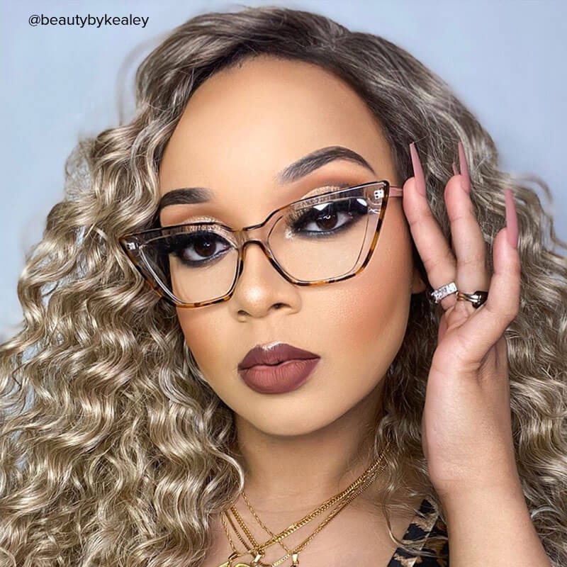 Elsa Cat Eye Schildkröte Brille