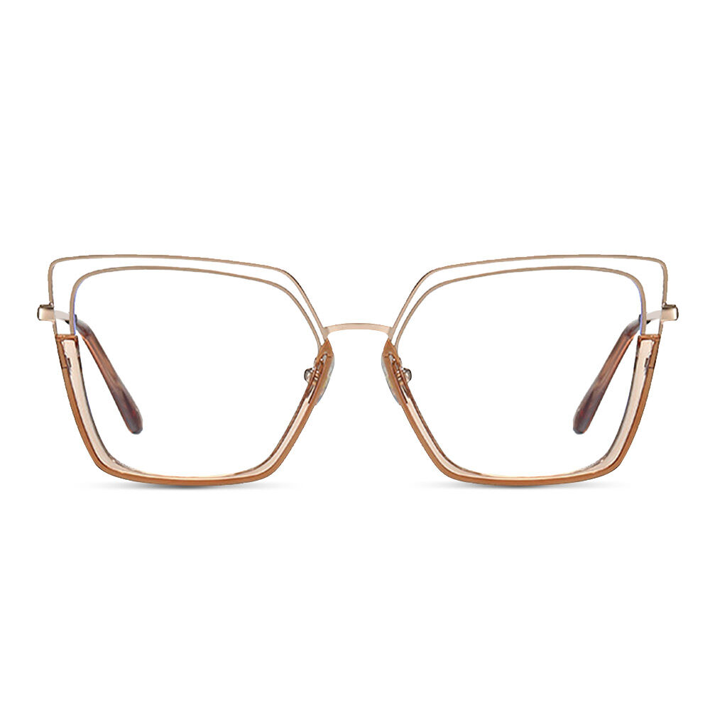 Lunettes de Vue Carter Cat Eye Champagne