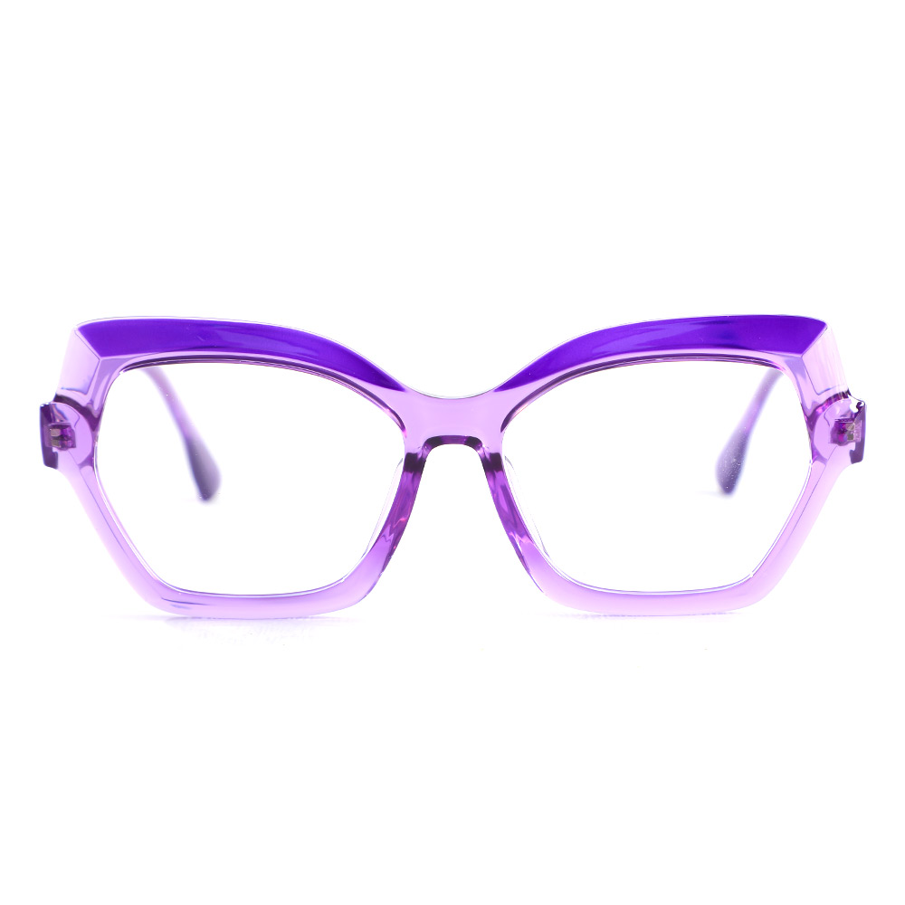 Occhiali da Vista Quentin Poligono Viola 