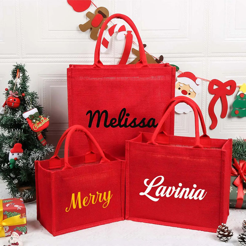 Sacchetti regalo natalizi personalizzati con nome Regalo pratico per il tuo migliore amico