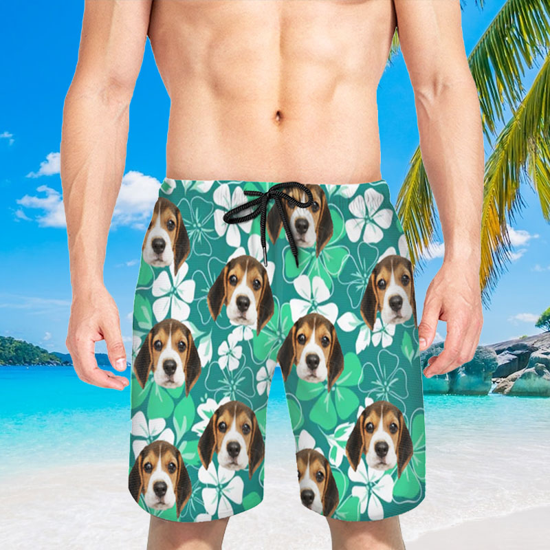 Pantaloncini da spiaggia da uomo personalizzati un bellissimo regalo per la famiglia