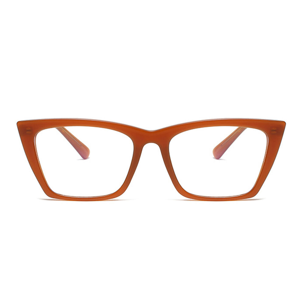 Teresa Cat Eye Orange Glasses