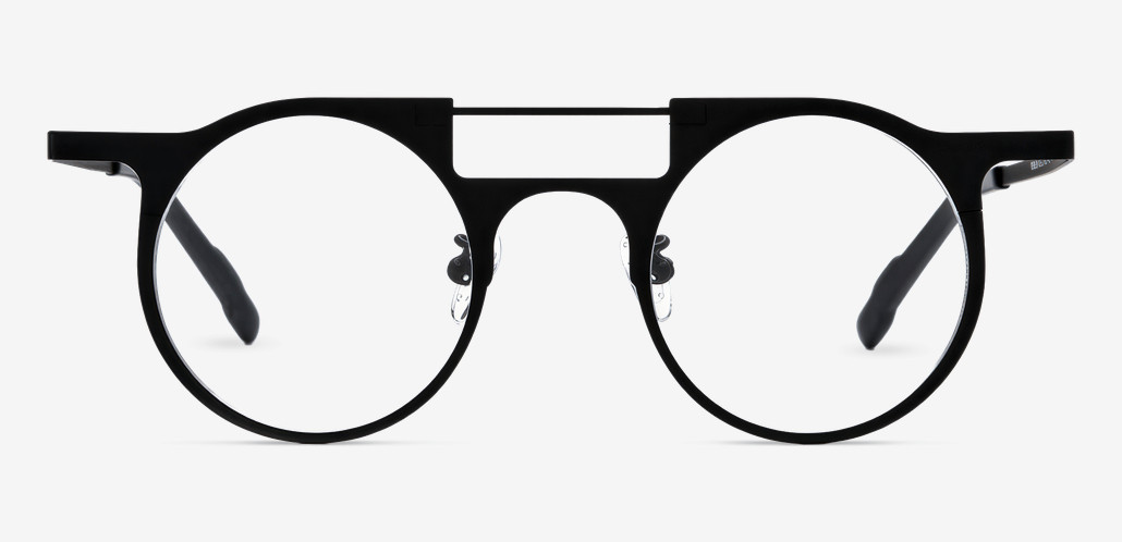 Woolley Black Aviator Glasses