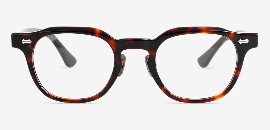 Simon Tortoise Square Glasses