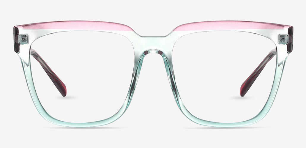 Romeo Grüne Quadratische Brille
