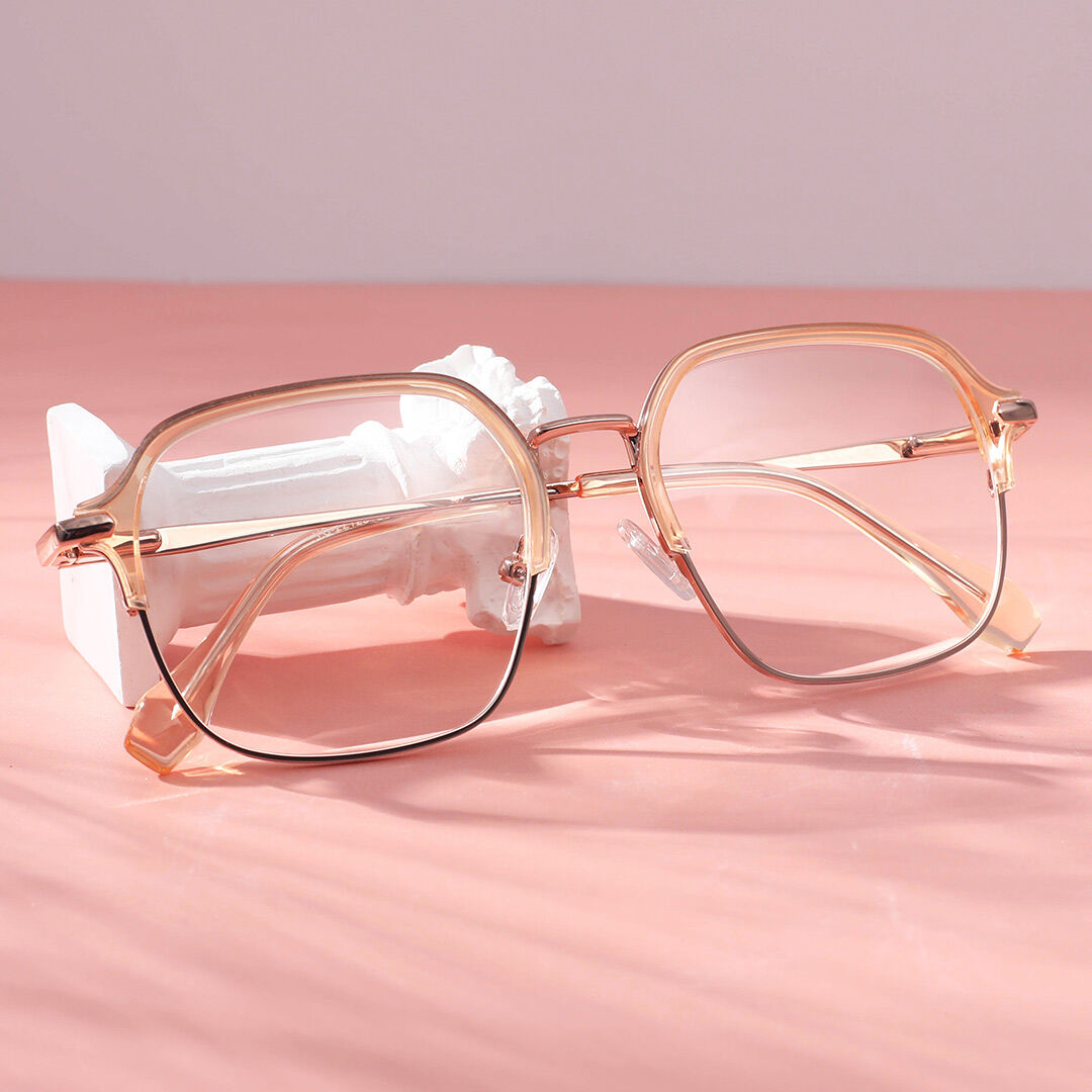 Fielder Browline Orange Brille