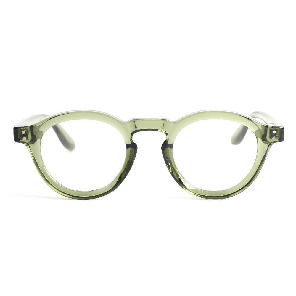 Donahue Runde Grüne Brille