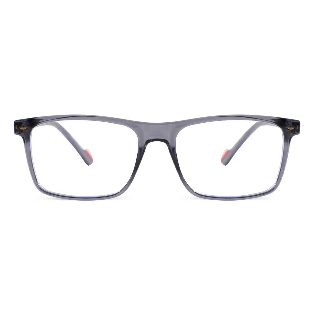 Lunettes de Vue Gresham Rectangle Gris 