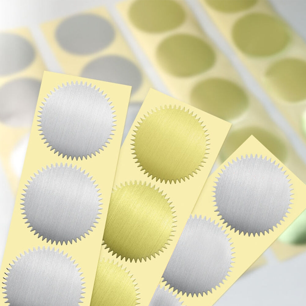 Etykiety samoprzylepne Embosser Stamp Companion Blank - 100 szt.