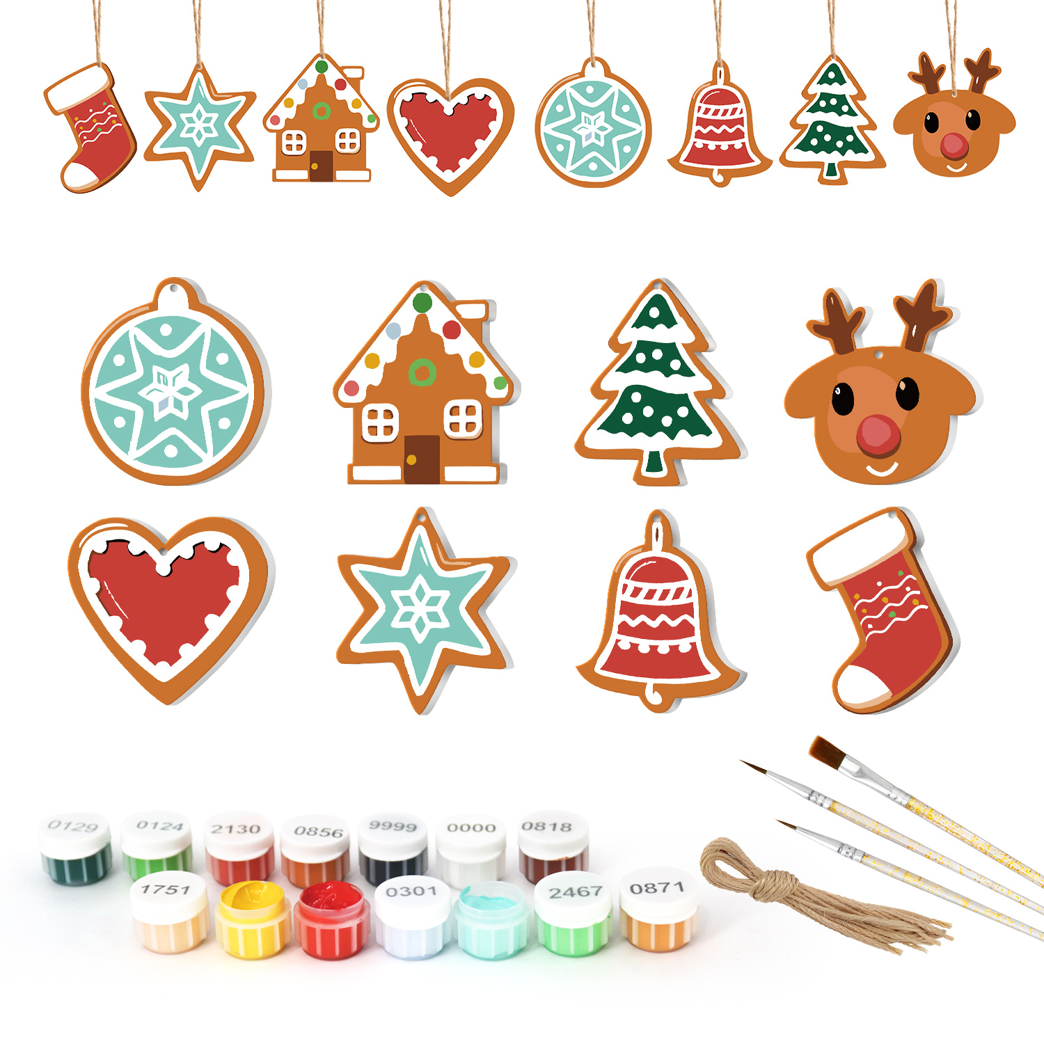 DIY Christmas Ornaments Set Perfect Gift for Family