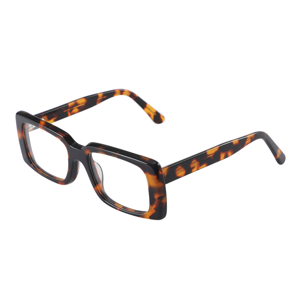 Hanif Square Tortoise Glasses