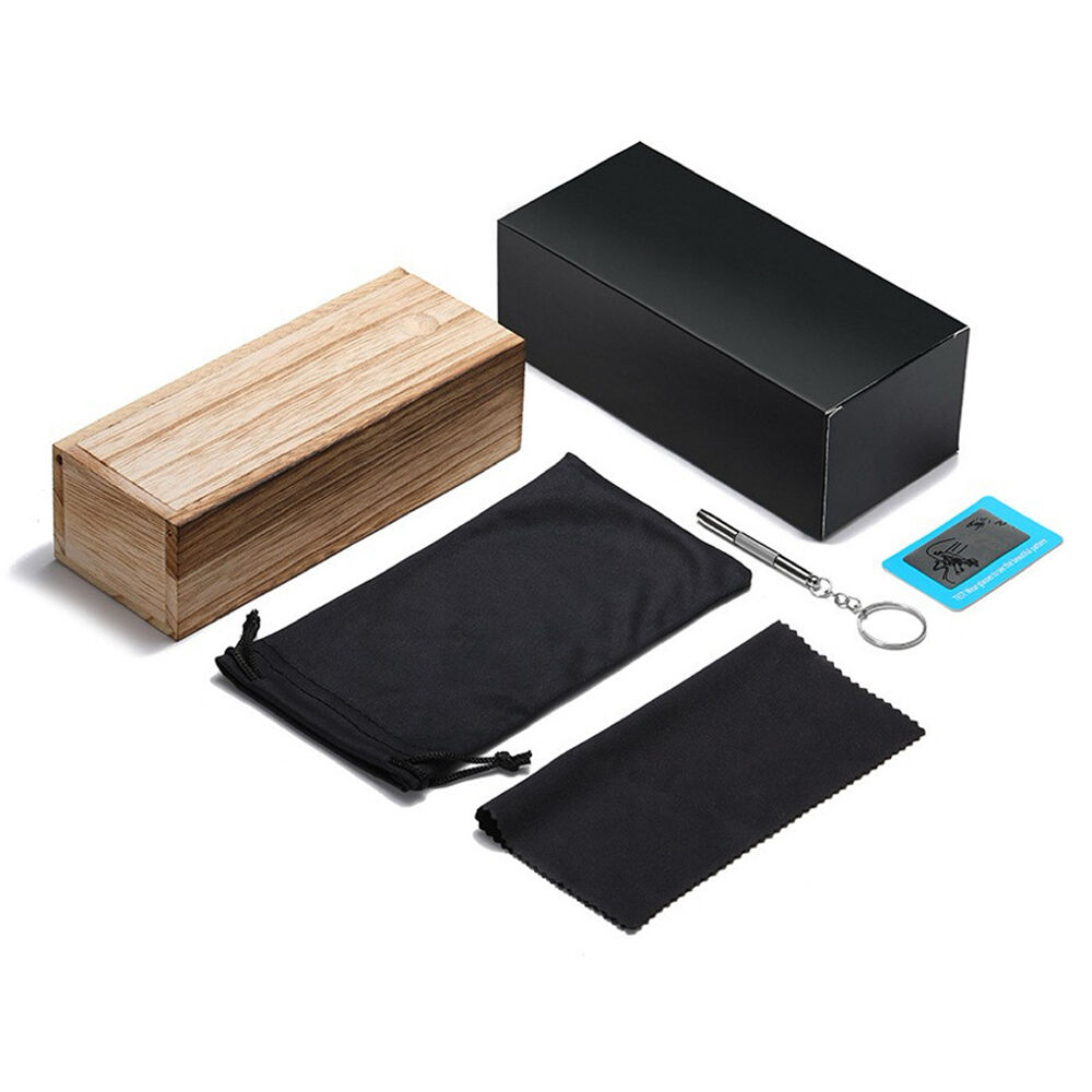 Customized Wooden Sunglasses Case with Name Engraving and Groomsman Gift for Wedding
