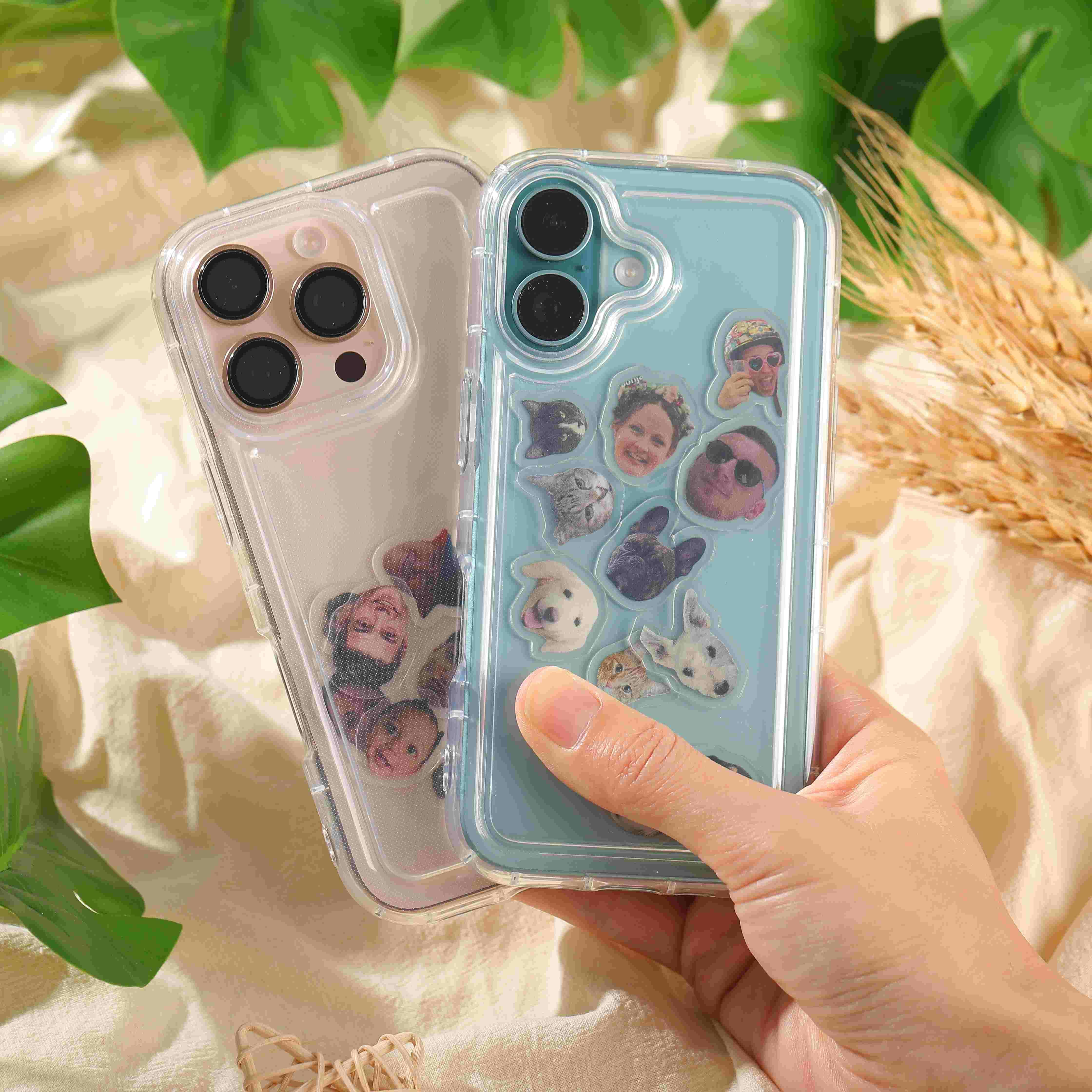 Personalized Phone Case Custom Acrylic Photo Fun Gift for Friends