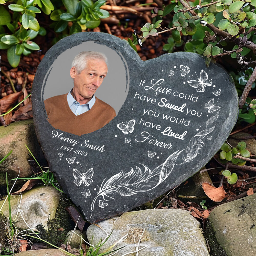 Spersonalizowany kamień ogrodowy, prezent kondolencyjny dla rodziny po stracie bliskiej osoby