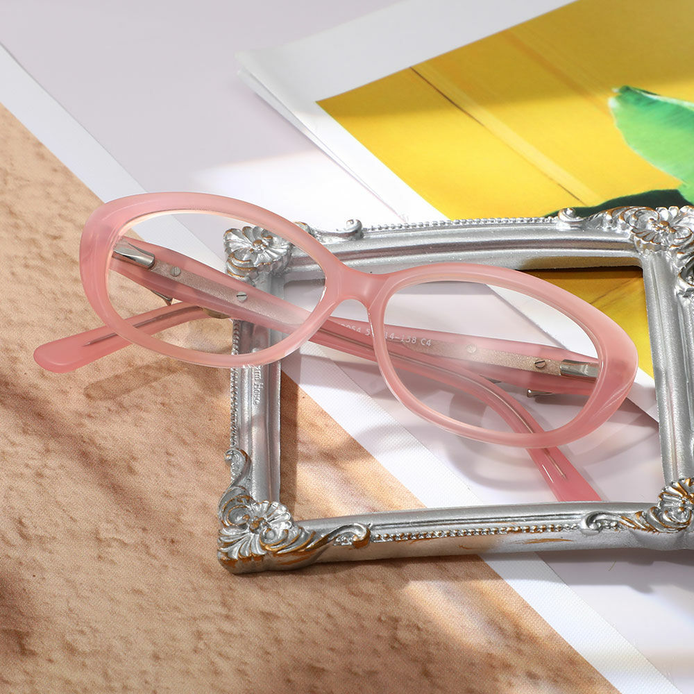 Emmi Cat Eye Rosa Brille