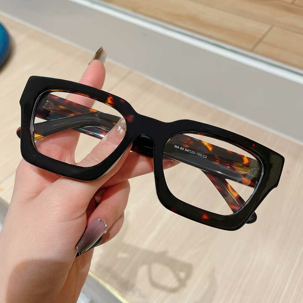 Eugene Square Tortoise Glasses