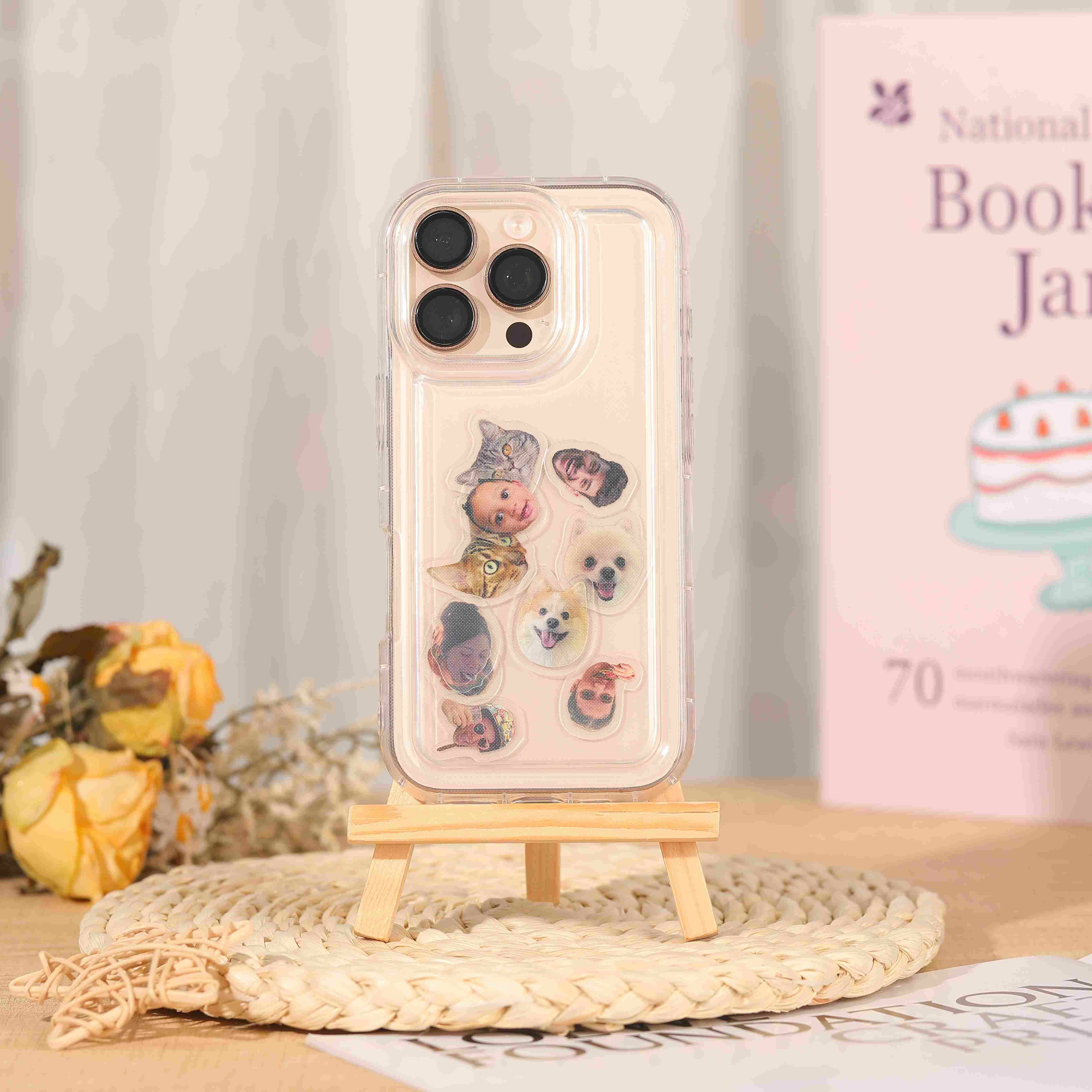 Personalized Phone Case Custom Acrylic Photo Fun Gift for Friends