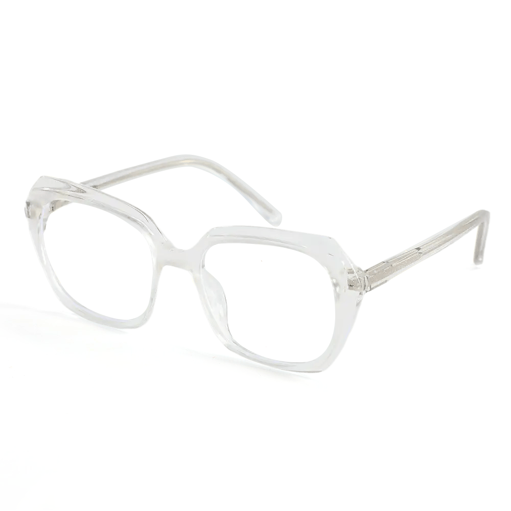 Occhiali da Vista Alberta Poligono Chiaro 