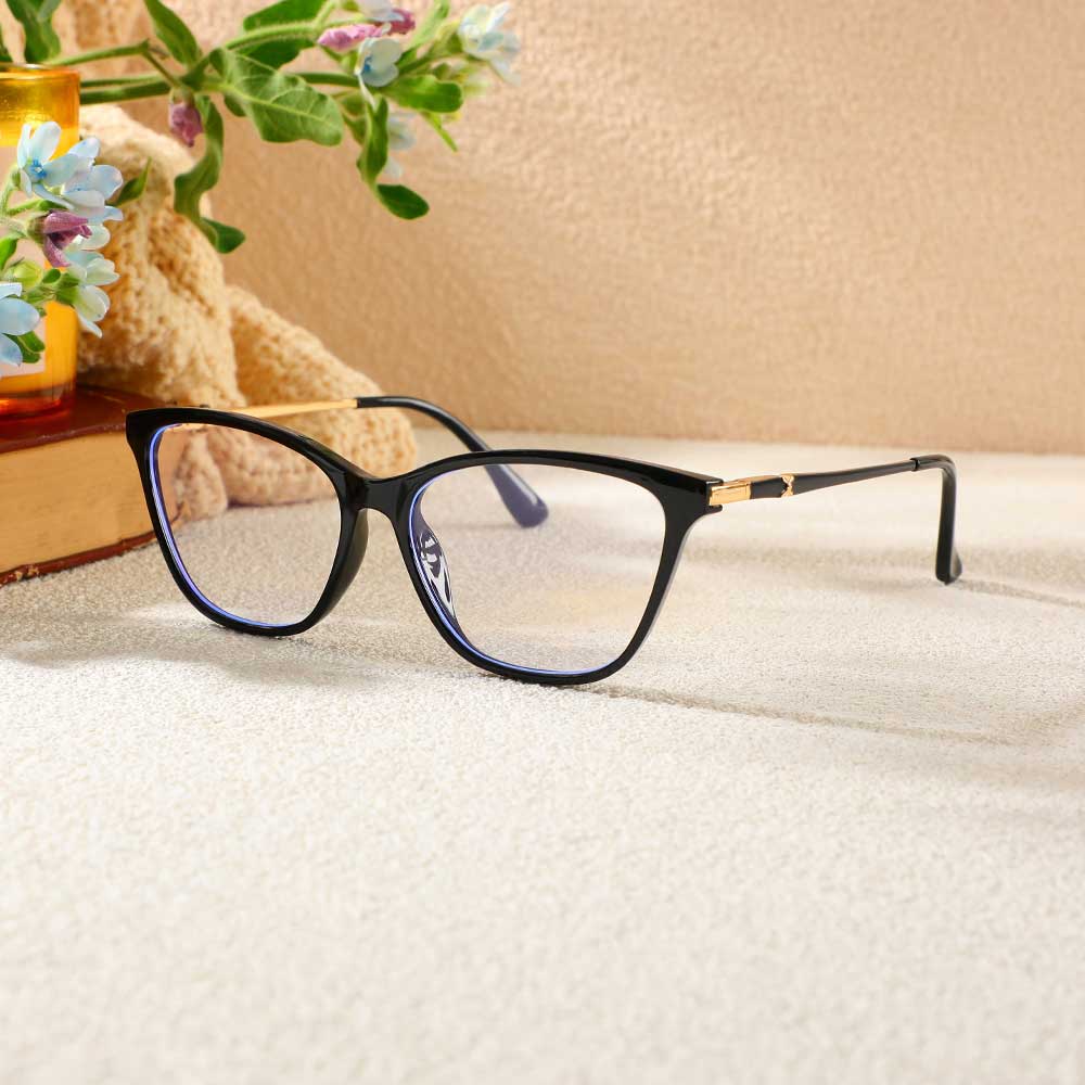 Occhiali da Vista Andrew Cat Eye Nero 