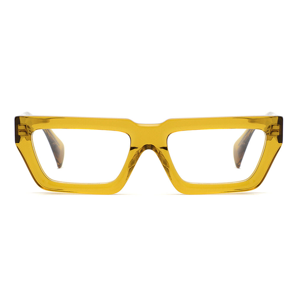 Evea Rectangle Gelbe Brille