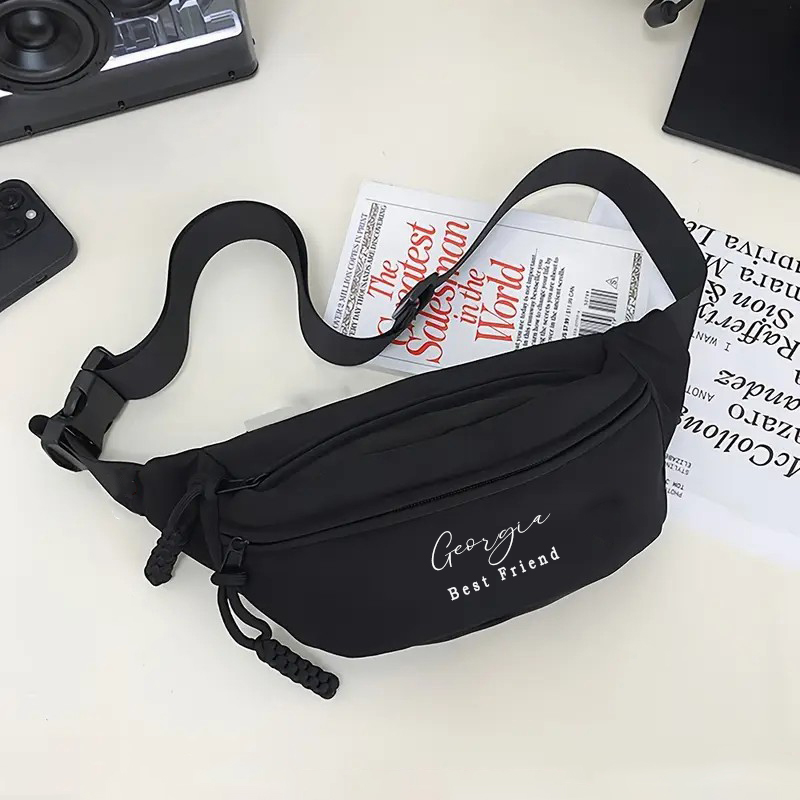 Personalized Name Waist Bag Best Gift for Friends