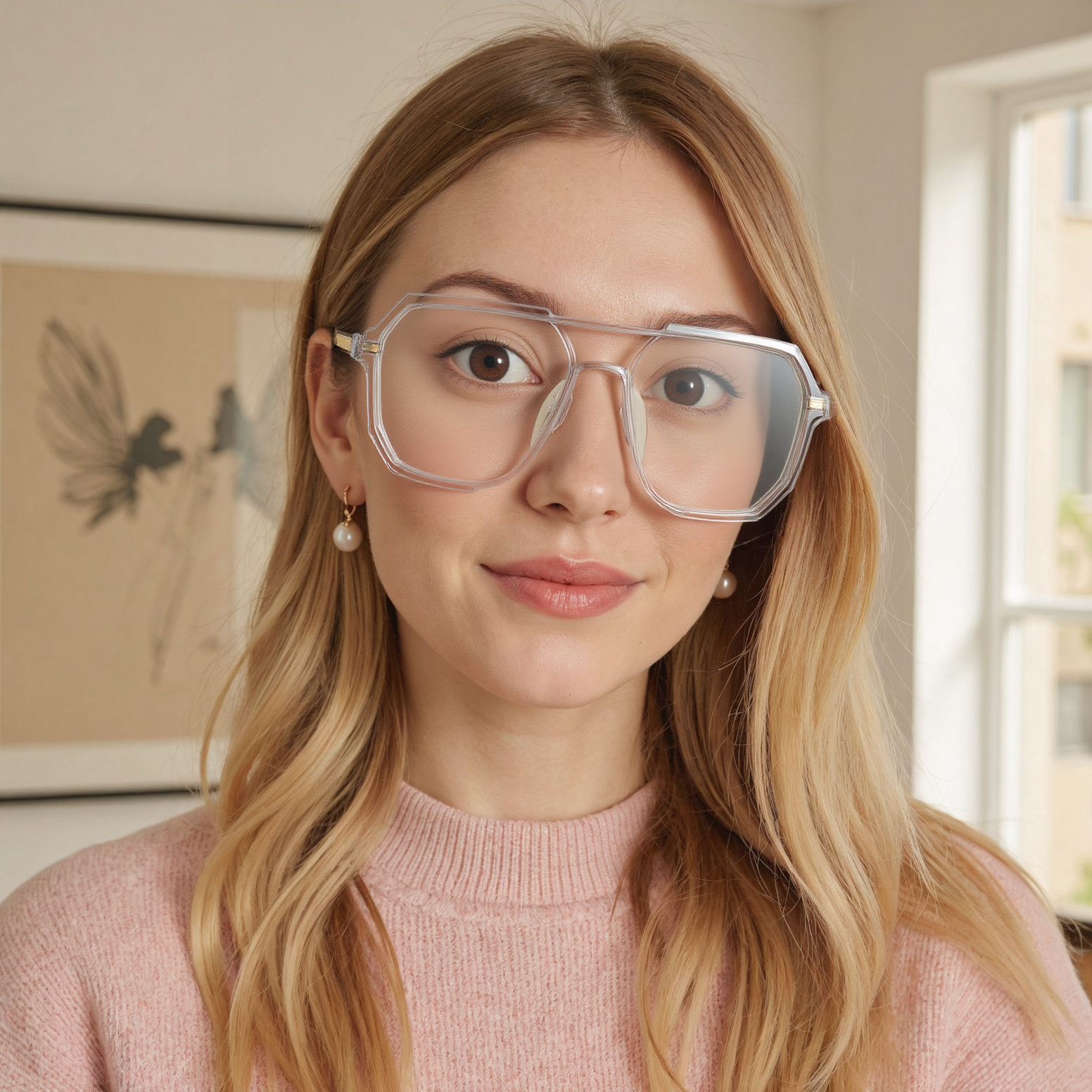 Occhiali da Vista Carter Aviator Grigio