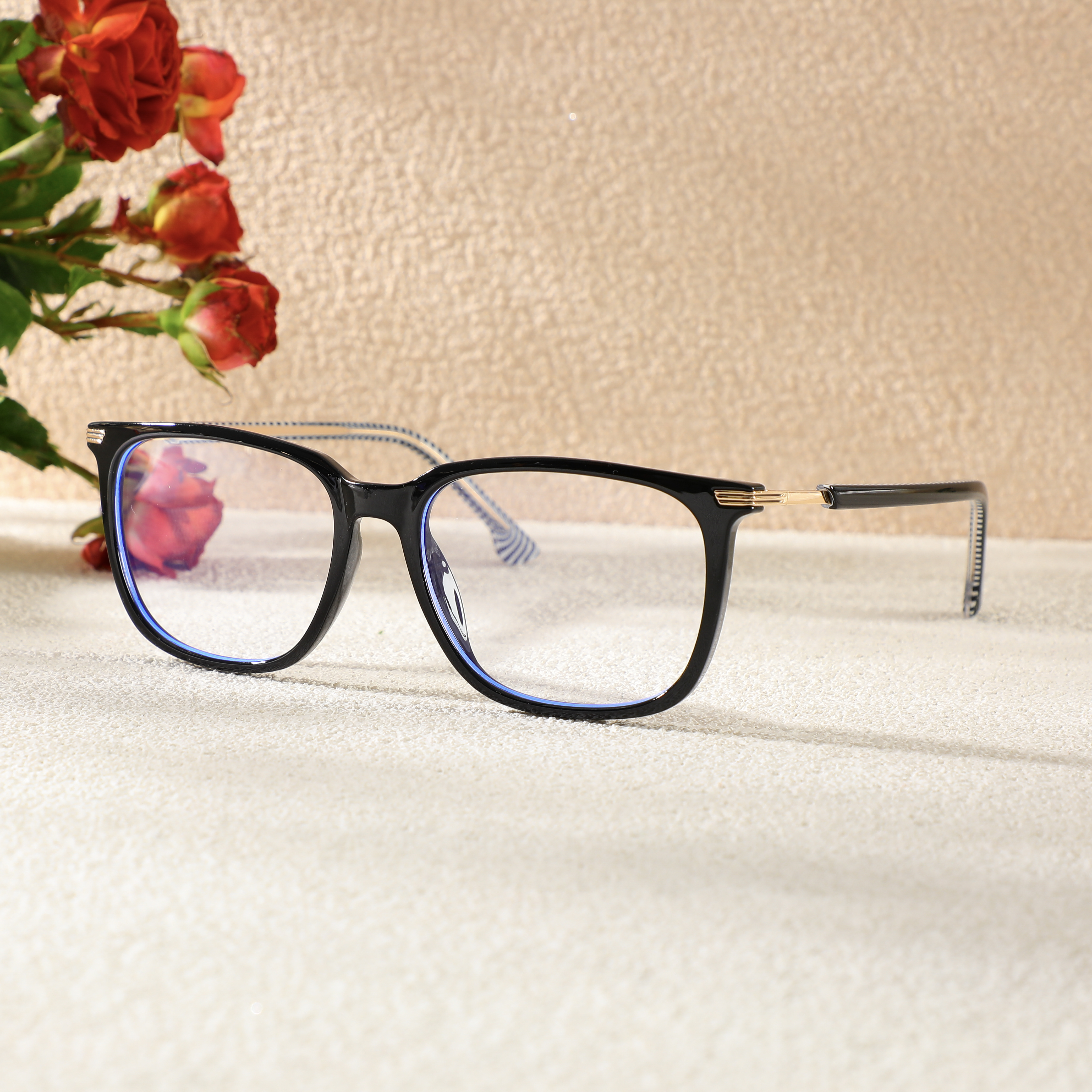 Occhiali da Vista Besseme Quadrato Nero 