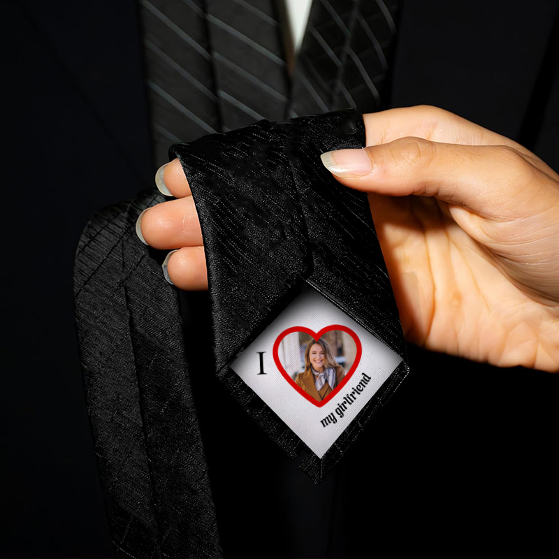 Aangepaste foto stropdas beste cadeau voor vriend