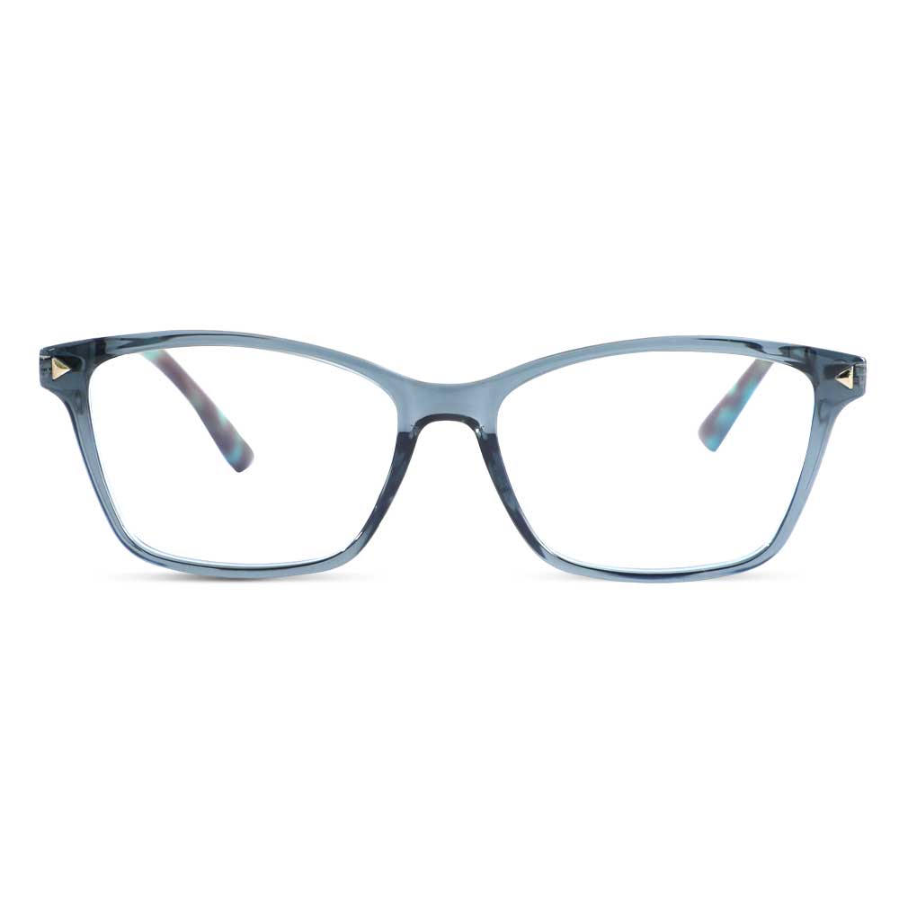 Occhiali da Vista Elizabeth Rettangolare Blu 
