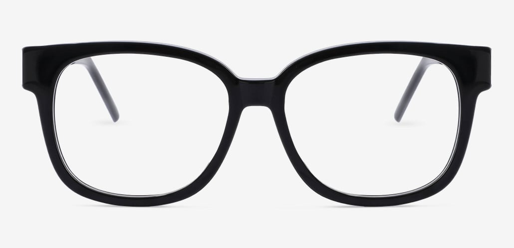Dane Black Square Glasses