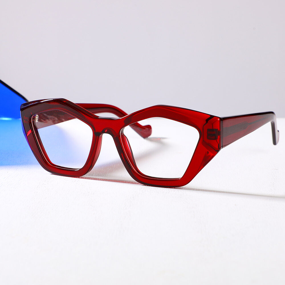 Occhiali da Vista Roxanne Cat Eye Rosso