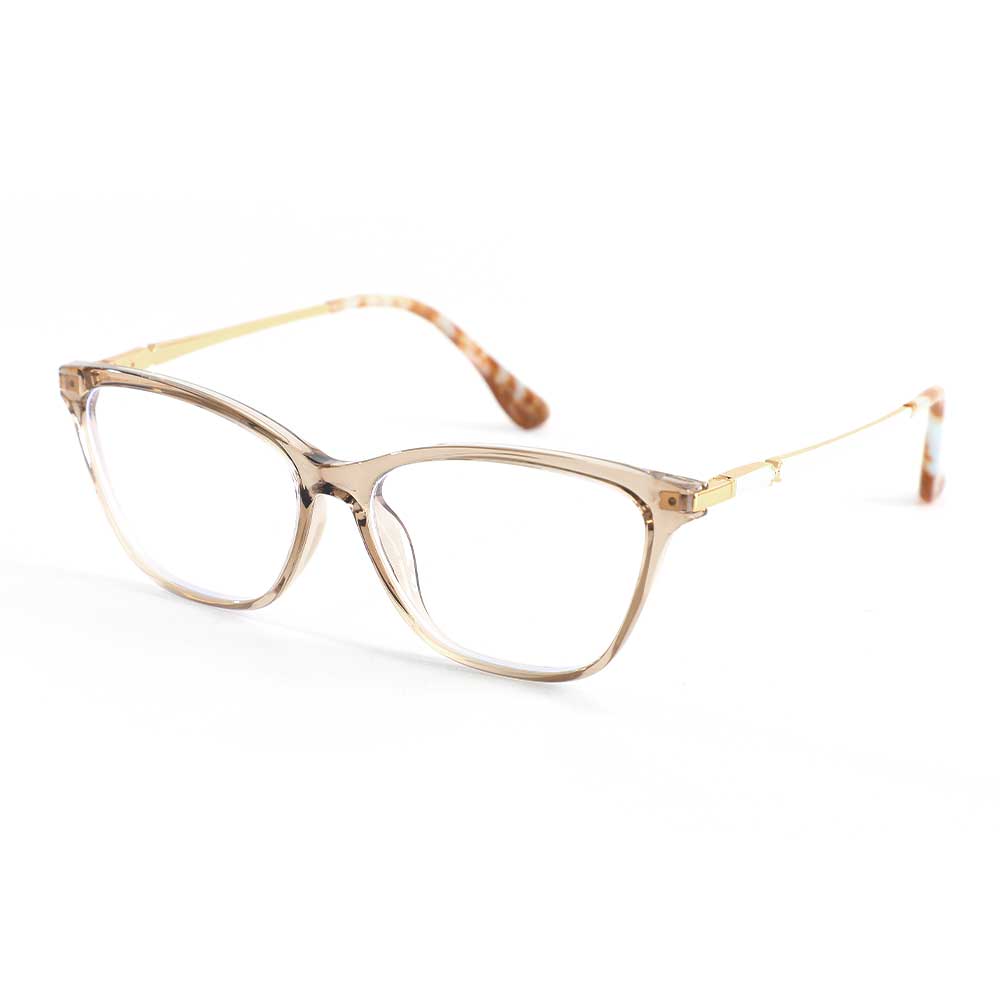 Lunettes de Vue Andrew Cat Eye Champagne 