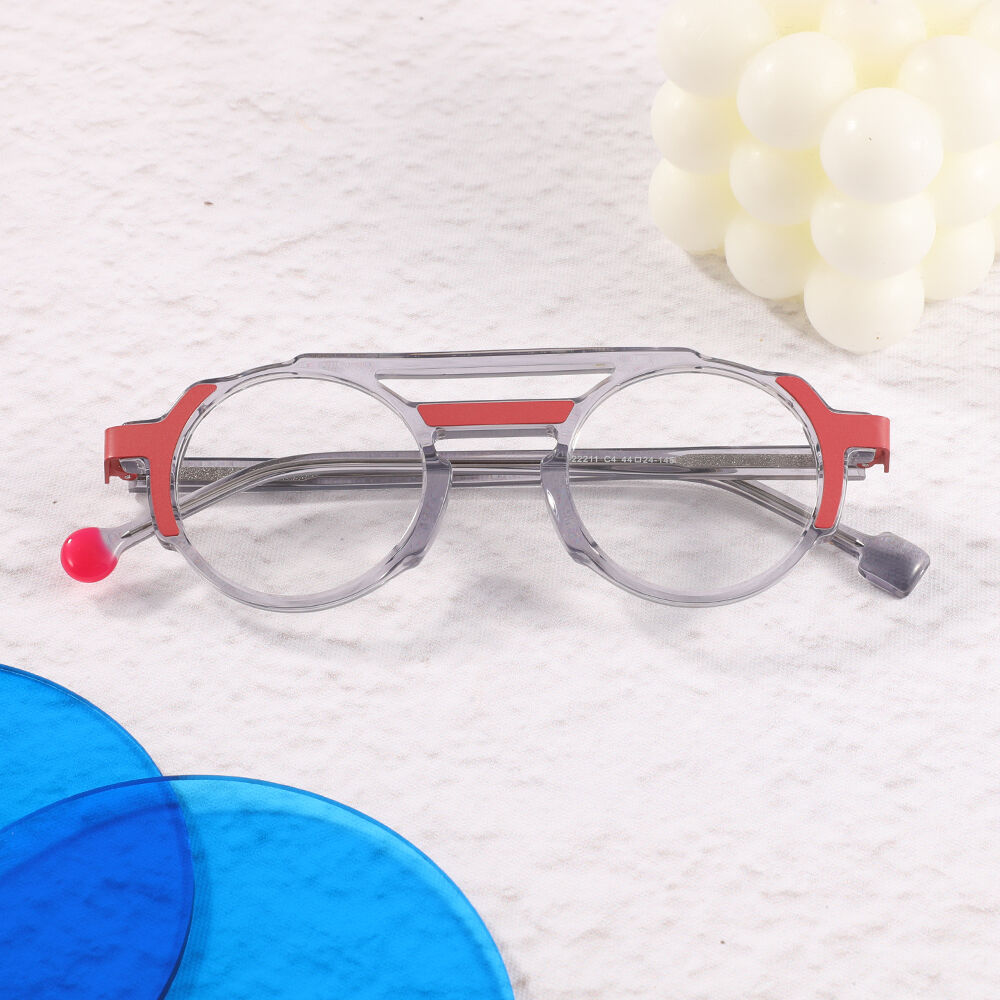 Gallup Pilote Graue Brille