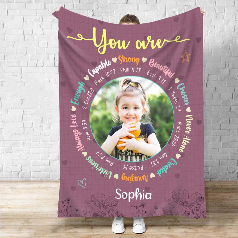 名入れ 子供 写真入り オリジナル ブランケット