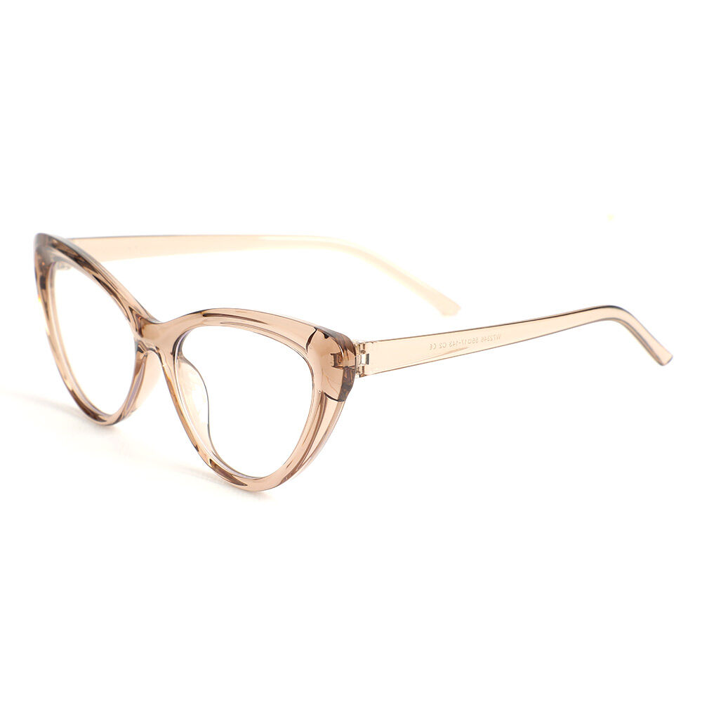 Occhiali da Vista Pearl Cat Eye Marrone