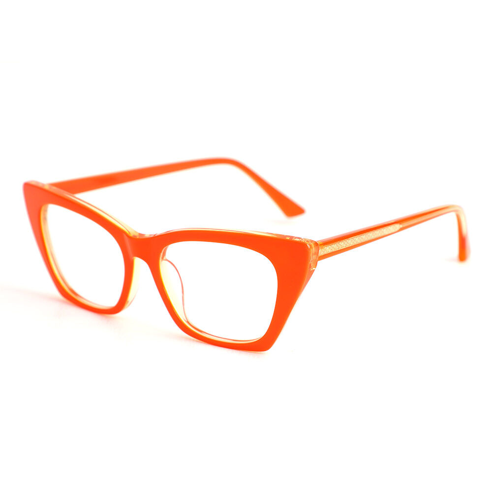Ivy Cat Eye Orange Brille