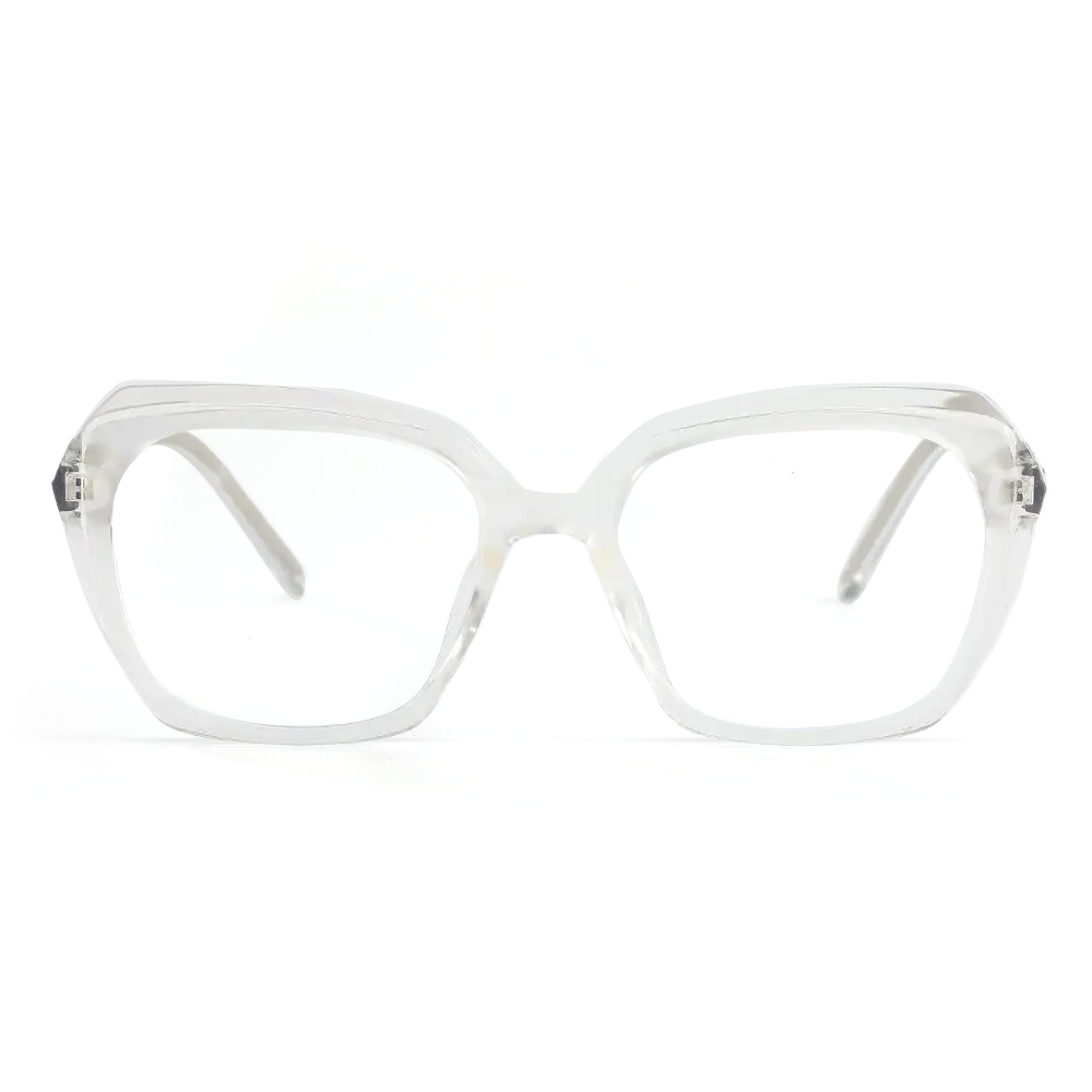 Occhiali da Vista Alberta Poligono Chiaro 