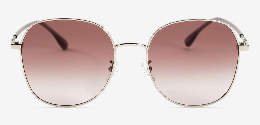 Nathan Silver Square Sunglasses