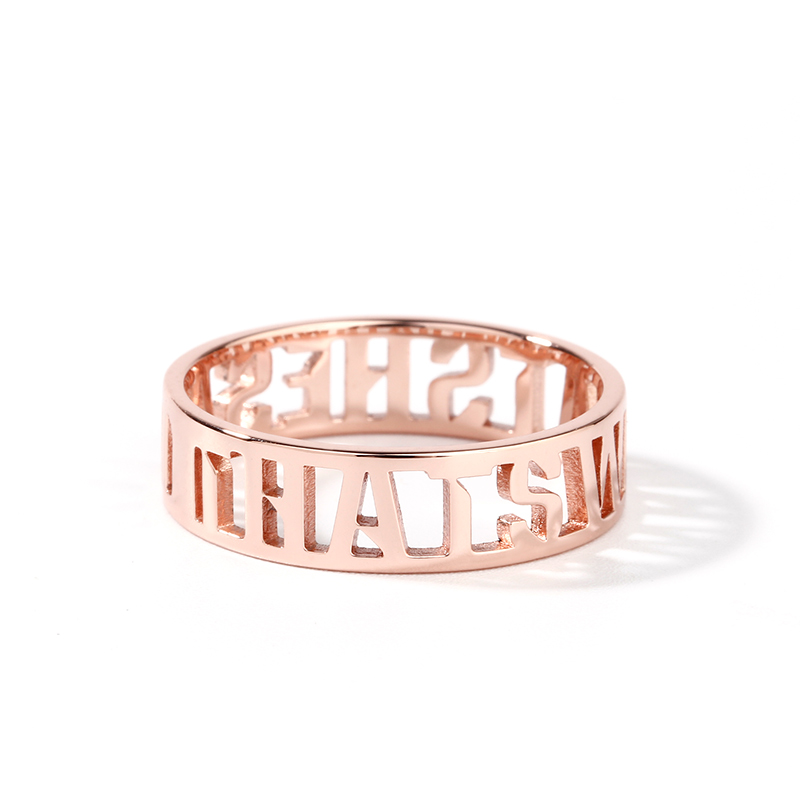 "All of Me" Personalized Name Ring