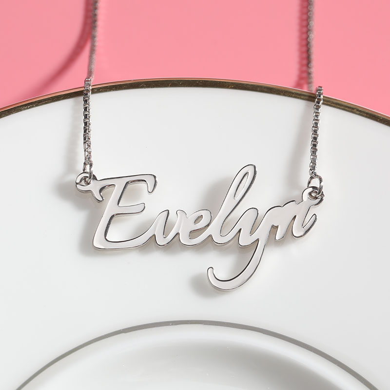 Collier Prénom Écriture Personnalisé