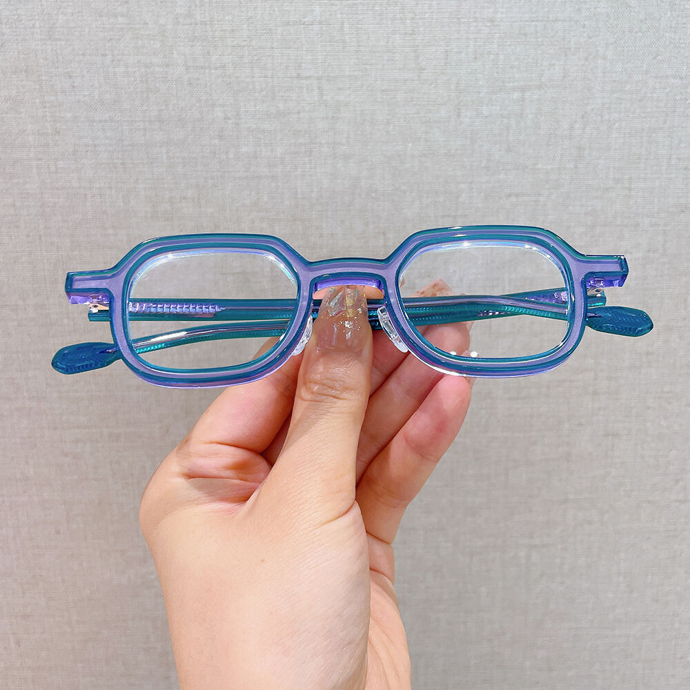 Occhiali da Vista Cheryoa Poligono Blu