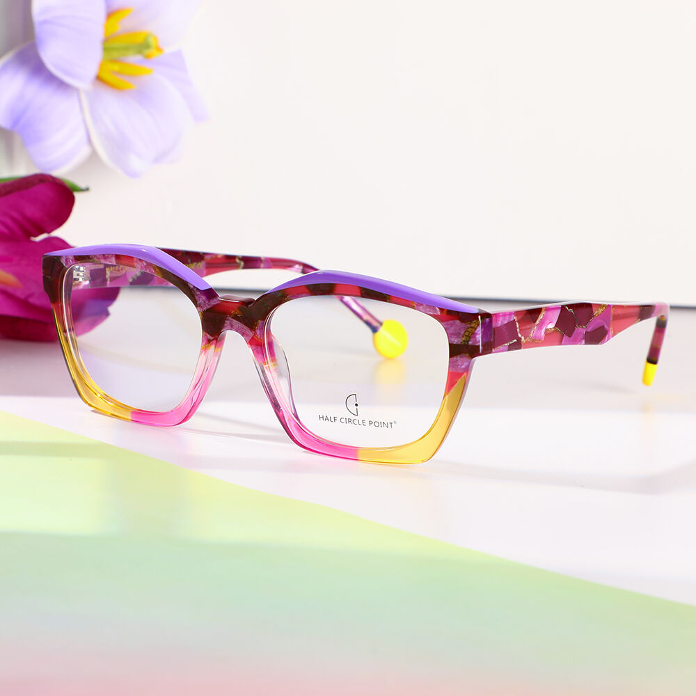 Bentha Cat Eye Rosa Brille