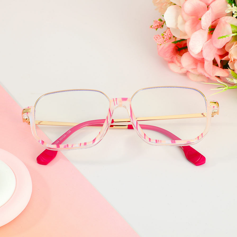 Occhiali da Vista DuBois Quadrato Rosa