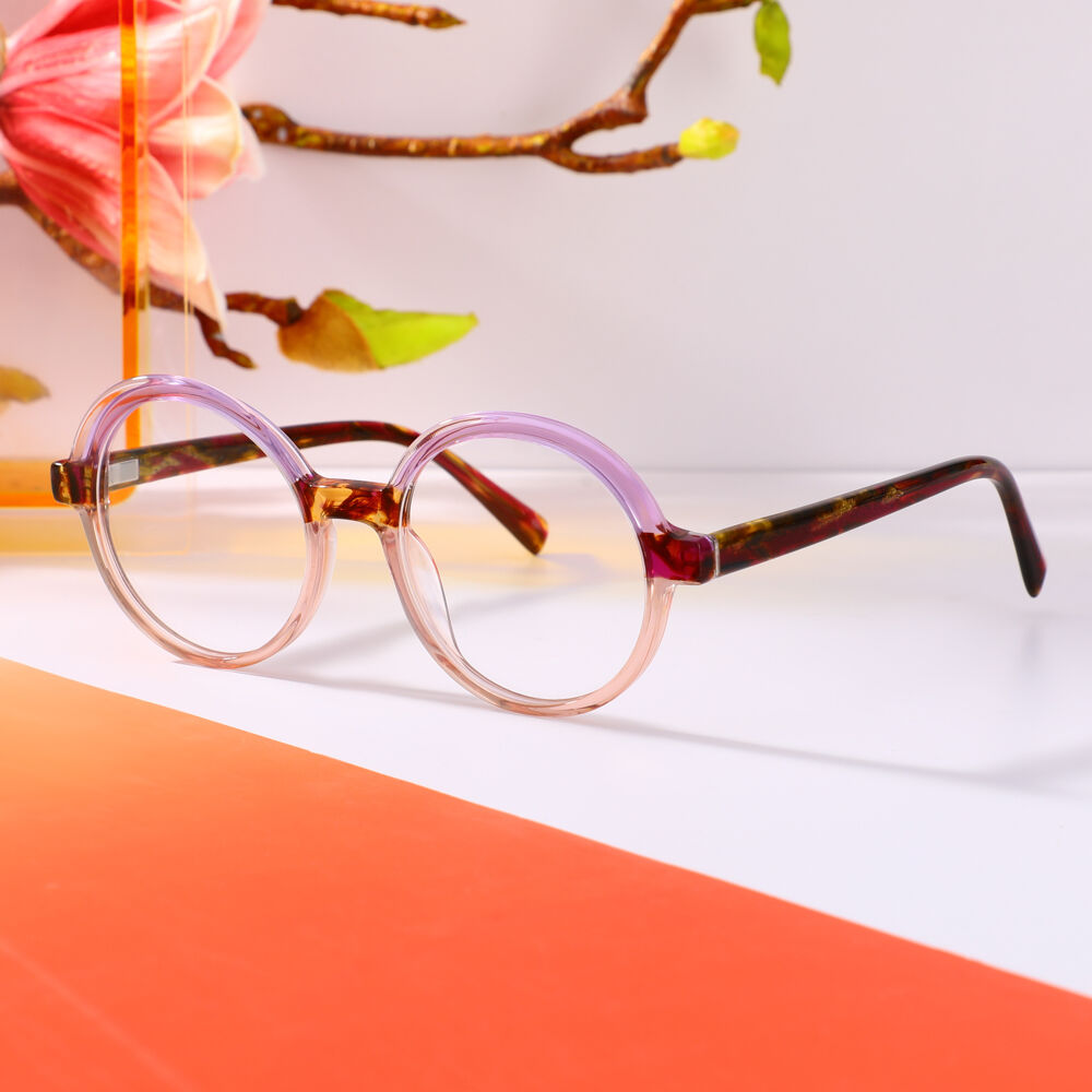 Occhiali da Vista Berg Rotondo Viola