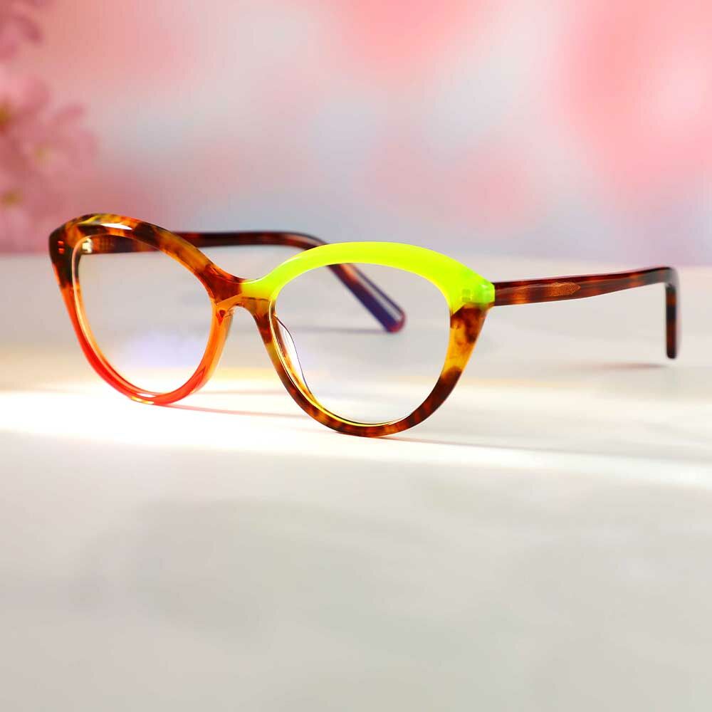 Burnell Cat Eye Schildkröte Brille