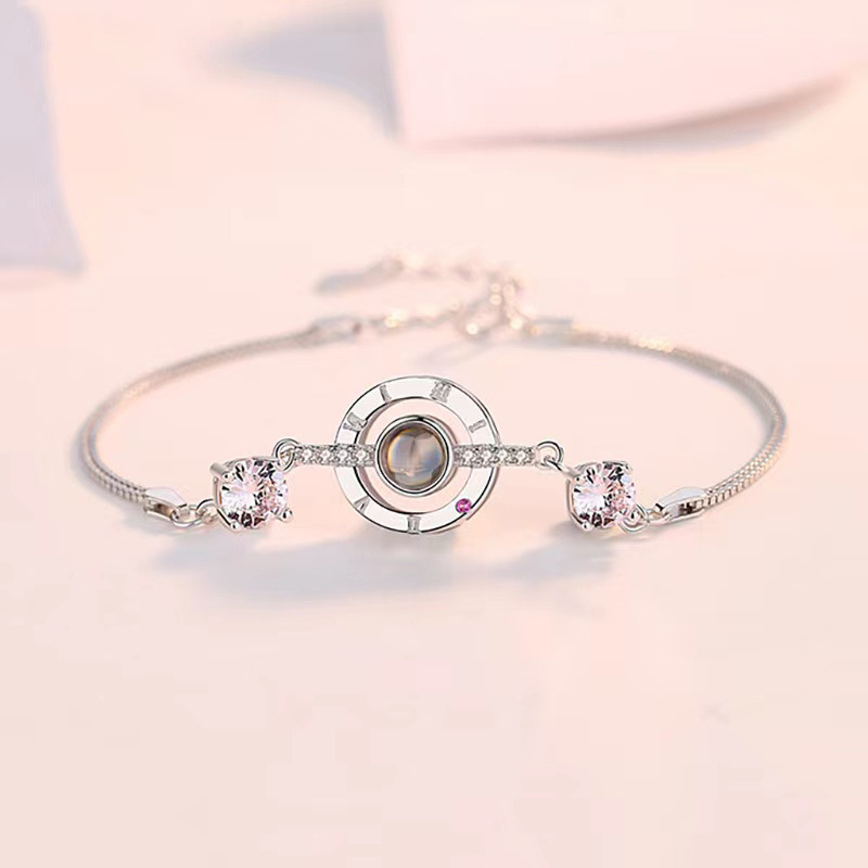 サークル プロジェクション 写真 写真入れ ブレスレット カスタマイズ